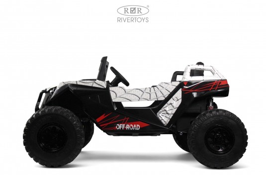 Детский электромобиль A707AA LUX NEW 4WD белый Spider Детский электромобиль A707AA LUX NEW 4WD белый Spider