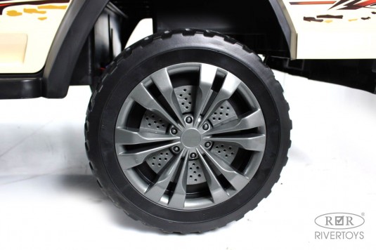 Детский электромобиль Pick-Up E555KX хаки
