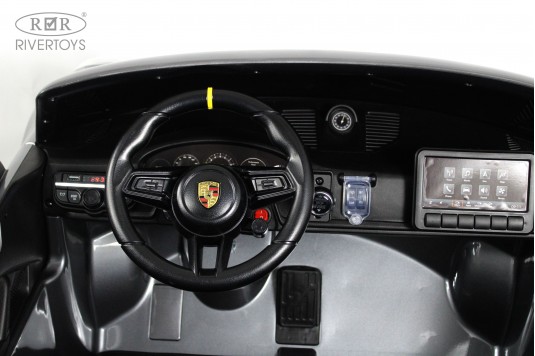 Детский электромобиль Porsche 911 GT3 (Y911YY) серый глянец Детский электромобиль Porsche 911 GT3 (Y911YY) серый глянец