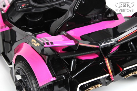 Детский электромобиль Lamborghini GT (HL528) розовый