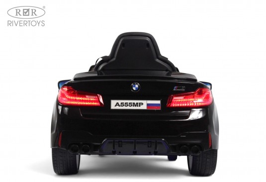 Детский электромобиль BMW M5 Competition (A555MP) черный глянец