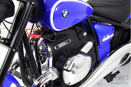 Детский электромотоцикл BMW R18 (A777AA-NEW) синий Детский электромотоцикл BMW R18 (A777AA-NEW) синий