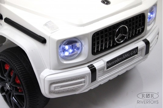 Детский электромобиль Mercedes-Benz G63 (O111OO) белый