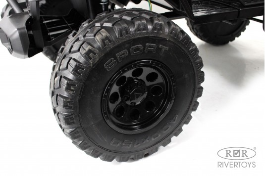 Детский электромобиль Jeep A222AA черный