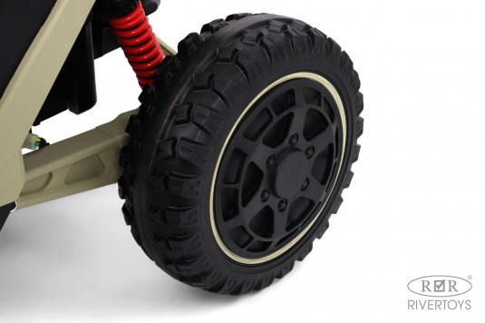 Детский электромобиль Z707ZZ бежевый