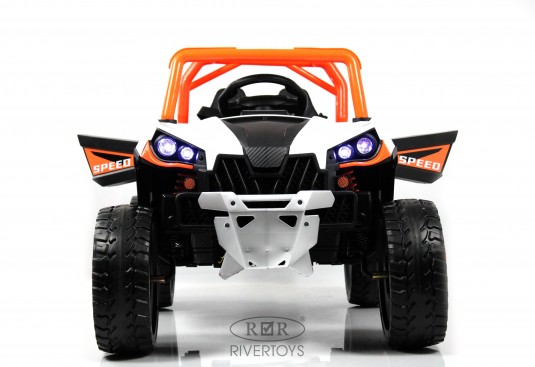 Детский электромобиль F888FF оранжевый