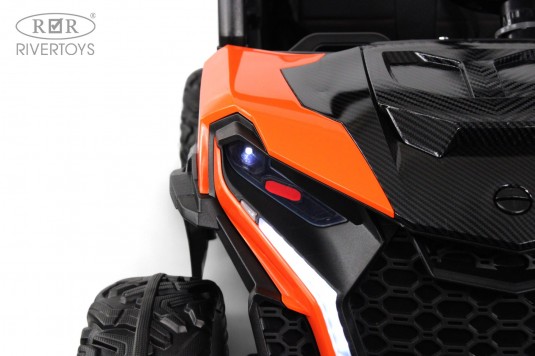 Детский электромобиль K555KK 4WD 24V оранжевый