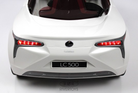 Детский электромобиль Lexus LC 500 (JE1618) белый