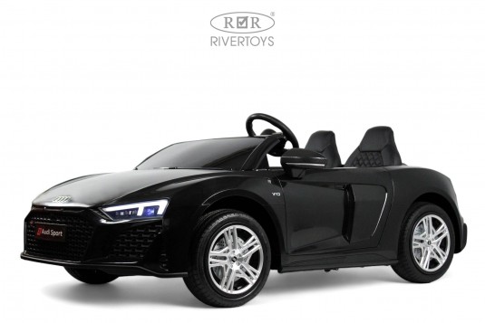 Детский электромобиль AUDI R8 (M333MM) черный