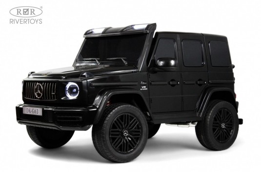 Детский электромобиль Mercedes Benz G63 Y777YY черный глянец