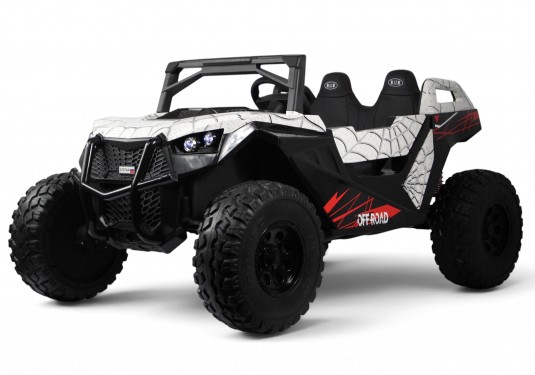 Детский электромобиль A707AA LUX NEW 4WD белый Spider Детский электромобиль A707AA LUX NEW 4WD белый Spider