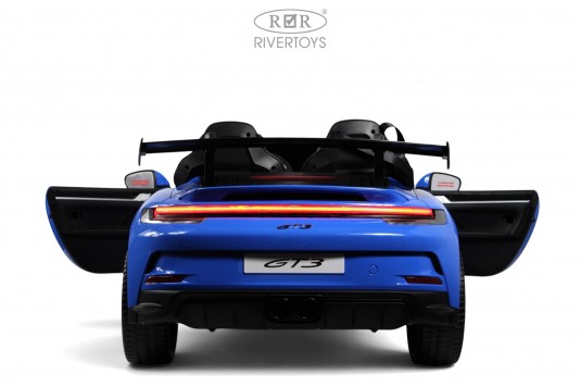 Детский электромобиль Porsche 911 GT3 (Y911YY) синий глянец Детский электромобиль Porsche 911 GT3 (Y911YY) синий глянец