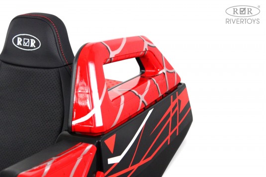 Детский электромобиль A707AA LUX NEW 4WD красный спайдер