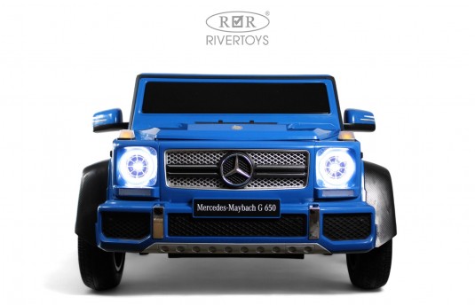 Детский электромобиль Mercedes-Maybach G650 Landaulet (M999MM) синий