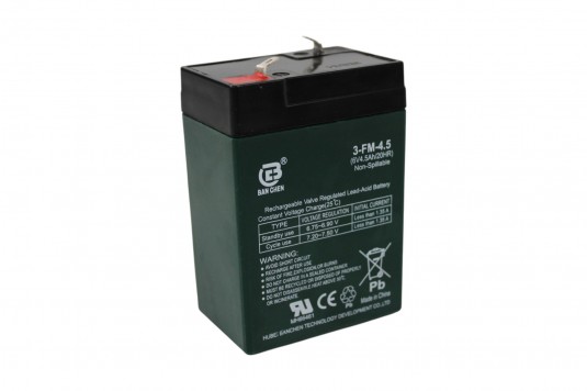 Аккумулятор 6V/4.5Ah 