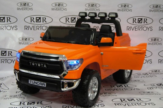Детский электромобиль Toyota Tundra Mini (JJ2266) оранжевый