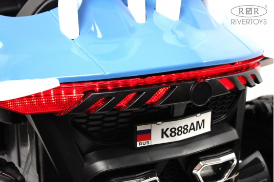Детский электромобиль K888AM синий