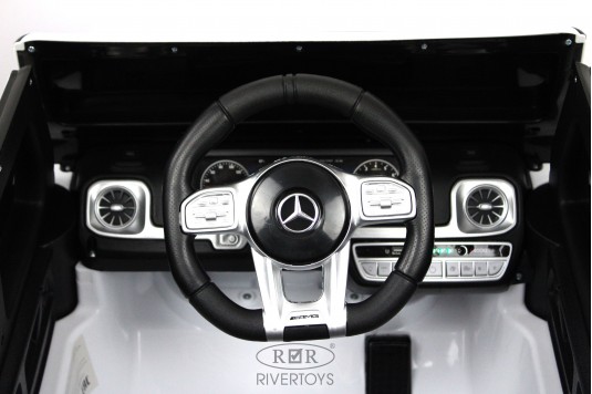 Детский электромобиль Mercedes-Benz G63 (T999TT) белый