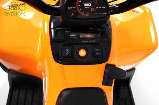 Детский электроквадроцикл McLaren JL212 (P111BP) оранжевый