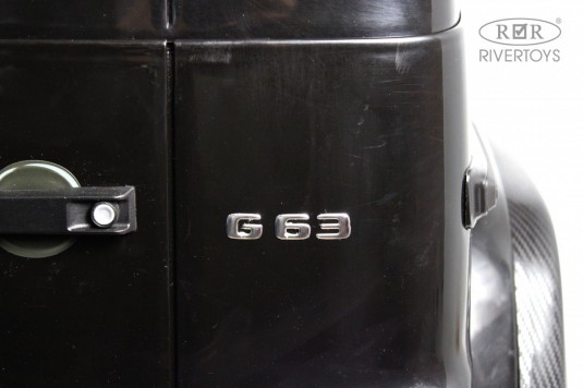 Детский электромобиль Mercedes Benz G63 Y777YY черный глянец