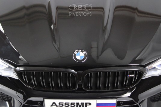 Детский электромобиль BMW M5 Competition (A555MP) черный глянец