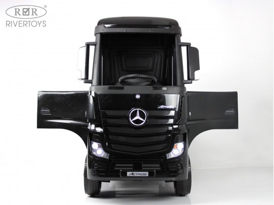Детский электромобиль Mercedes-Benz Actros 4WD (HL358) черный