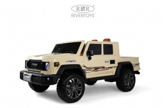 Детский электромобиль Pick-Up E555KX хаки