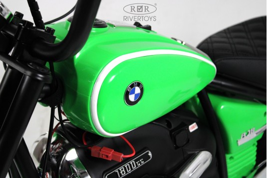 Детский электромотоцикл BMW R18 (A777AA-NEW) зеленый 