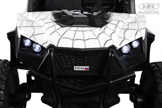 Детский электромобиль A707AA LUX NEW 4WD белый Spider Детский электромобиль A707AA LUX NEW 4WD белый Spider