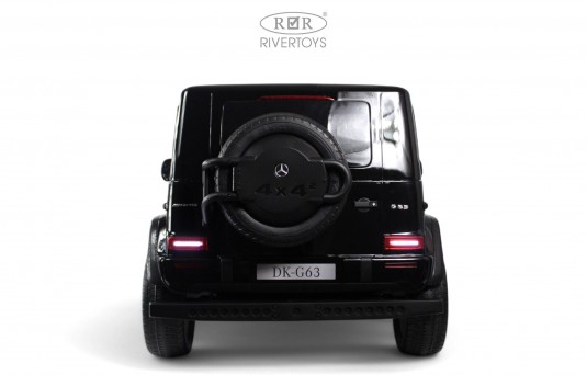 Детский электромобиль Mercedes Benz G63 Y777YY черный глянец