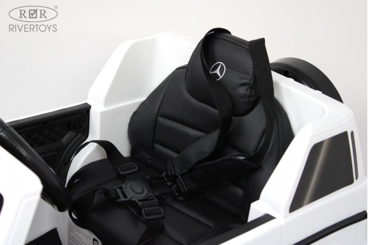 Детский электромобиль Mercedes-AMG G63 (O777OO) белый