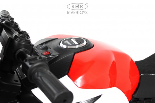 Детский электромотоцикл М777БХ красный