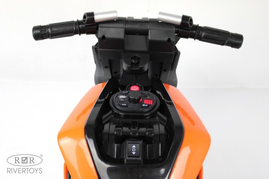 Детский трицикл X222XX оранжевый