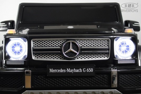 Детский электромобиль Mercedes-Maybach G650 Landaulet (M999MM) черный