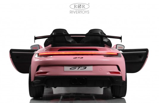 Детский электромобиль Porsche 911 GT3 (Y911YY) розовый Детский электромобиль Porsche 911 GT3 (Y911YY) розовый