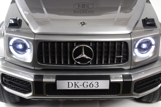 Детский электромобиль Mercedes Benz G63 Y777YY серый глянец
