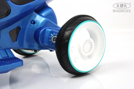 Детский электромотоцикл HC-1388 синий