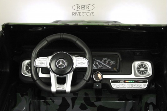 Детский электромобиль Mercedes-AMG G63 4WD (S307) камуфляж