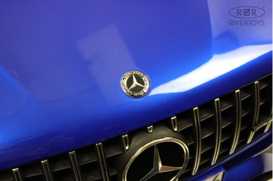 Детский электромобиль Mercedes-Benz GLC63 S 4WD (H111HH) синий глянец