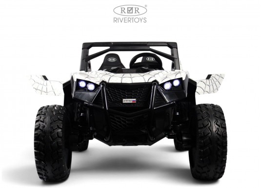 Детский электромобиль A707AA LUX NEW 4WD белый Spider Детский электромобиль A707AA LUX NEW 4WD белый Spider