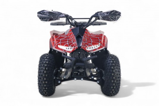 Детский квадроцикл LEON 49CC красный спайдер