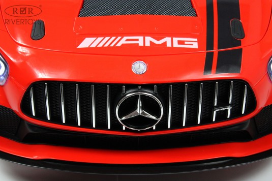 Детский электромобиль Mercedes-Benz (A007AA) красный