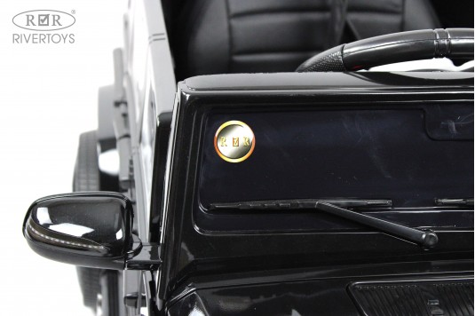Детский электромобиль Mercedes-Benz G63 (O111OO) черный глянец