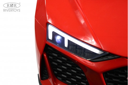 Детский электромобиль AUDI R8 (M333MM) красный