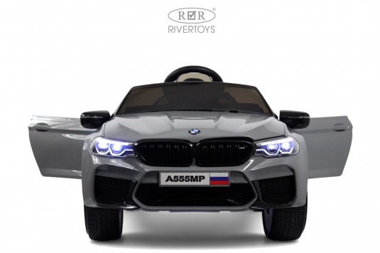 Детский электромобиль BMW M5 Competition (A555MP) серый