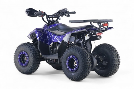 Детский квадроцикл LEON 49CC синий спайдер