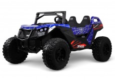 Детский электромобиль A707AA LUX NEW 4WD синий спайдер