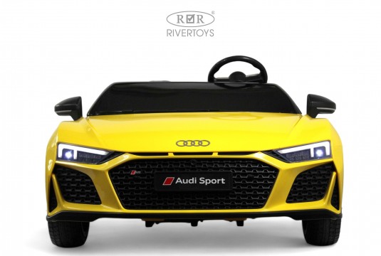 Детский электромобиль AUDI R8 (M333MM) желтый