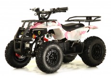 Детский электроквадроцикл TIKI LUX розовый камуфляж