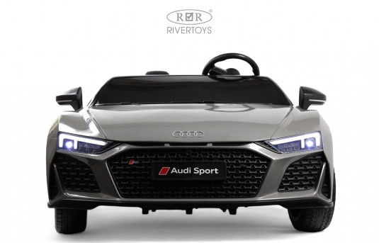 Детский электромобиль AUDI R8 (M333MM) серый